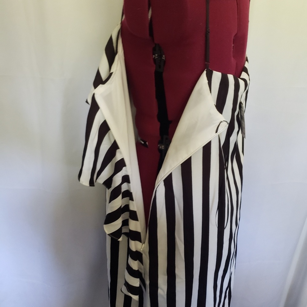 Nicole Miller Spaghetti Strap Ruffle Dress - Picture 8 of 8